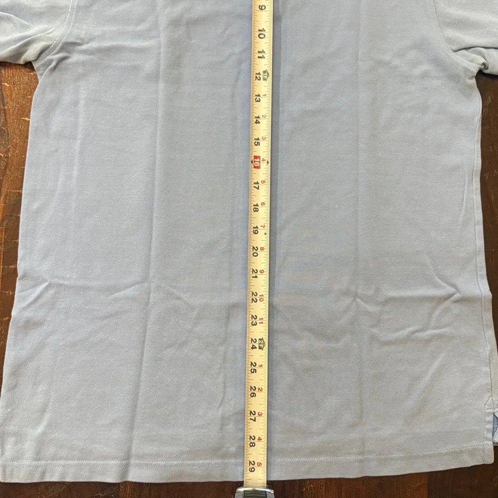 J. Crew Light Blue Polo Shirt for Men Slim Fit